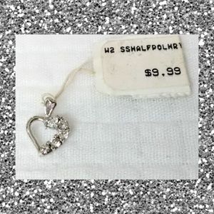 NBW/NWT- Sterling Silver Heart Charm